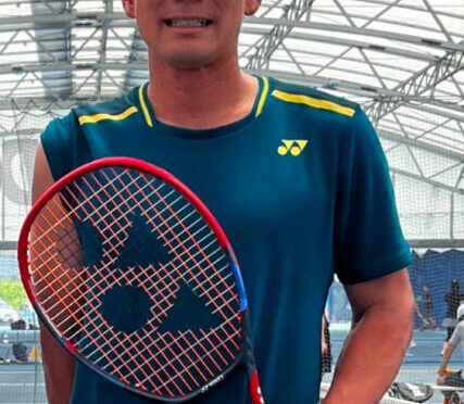 Let’s play TENNIS with 田口亮太選手♪